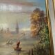 Tableau Huile sur panneau paysage