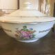 Set of tureen, salad bowl and "Irene" dish in Luneville earthenware