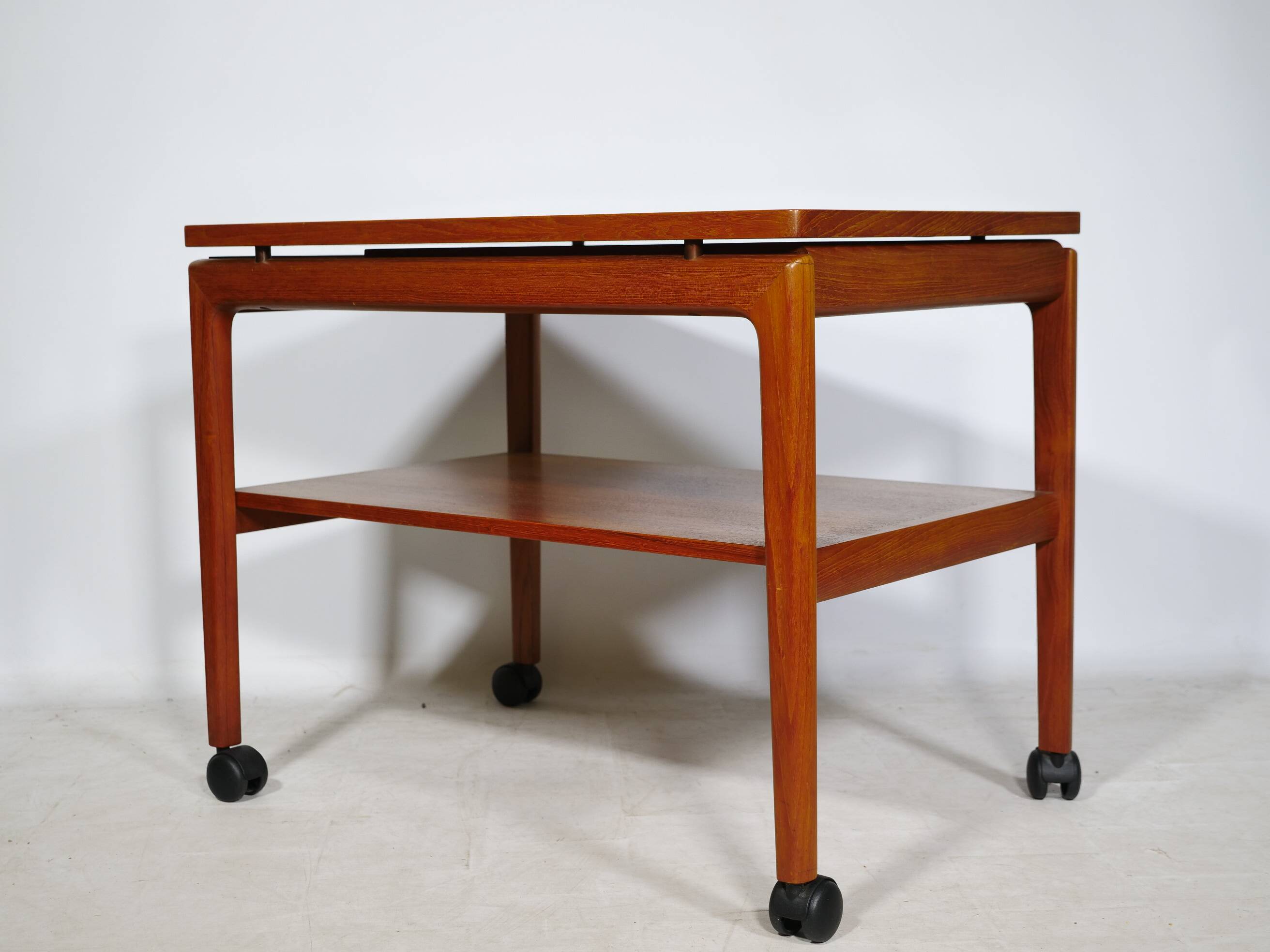 Teak Serving Trolley Senator Series by Ole Wanscher for France & Son, 1960s