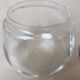 Set of candy apple and pear, metal and glass