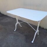 Old garden table