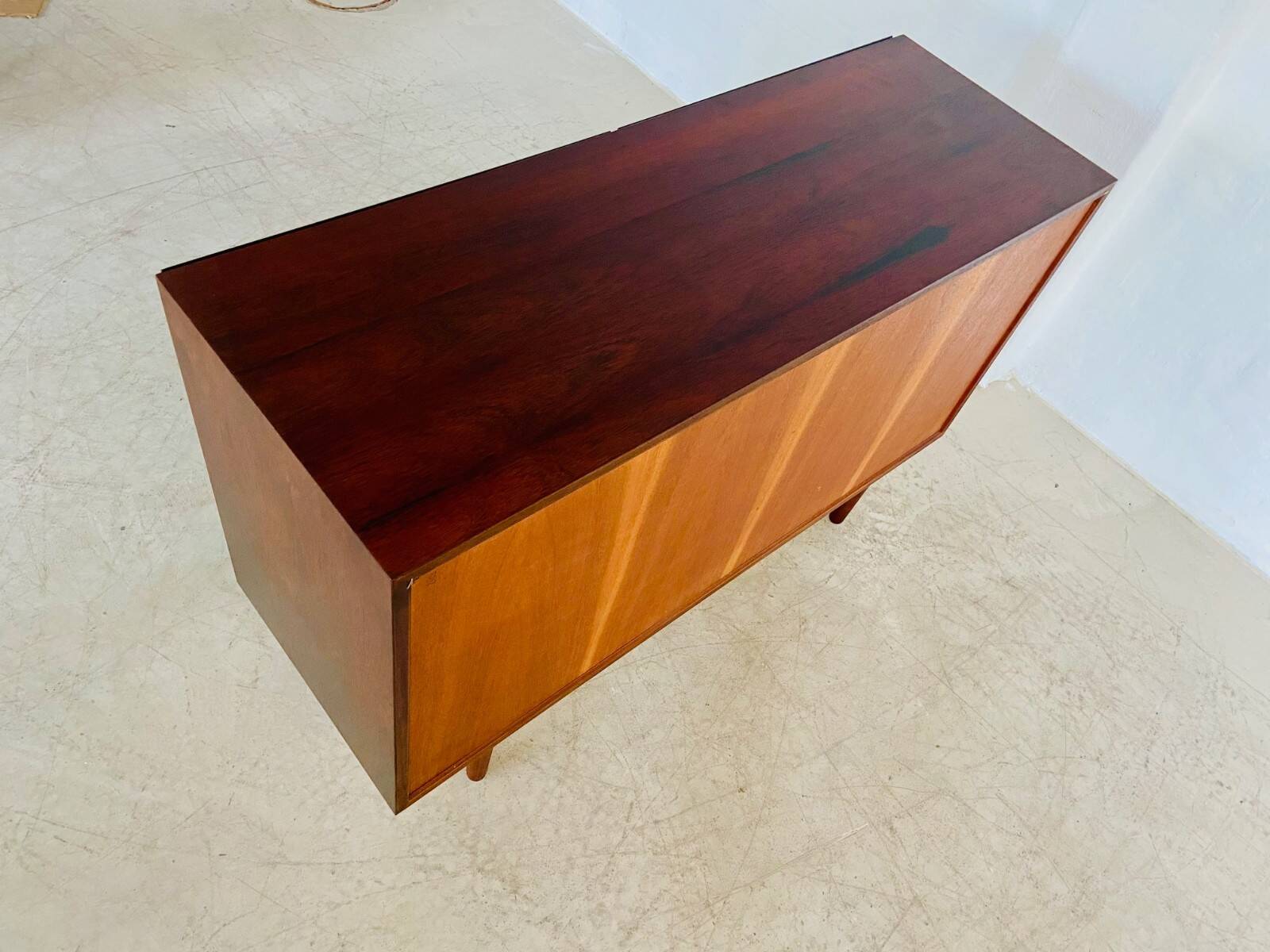 Vintage retro Danish mid-century rosewood sideboard by Gunni Omann 1960s
