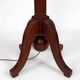 Art Deco floor lamp in carved beech, France, circa 1920