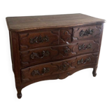 Commode Louis XIV en noyer