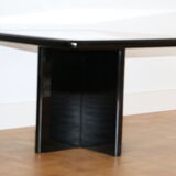 Elm magnifying glass coffee table