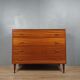 Commode vintage en placage d'acajou