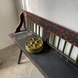 Moldavian bench 1968 polychrome