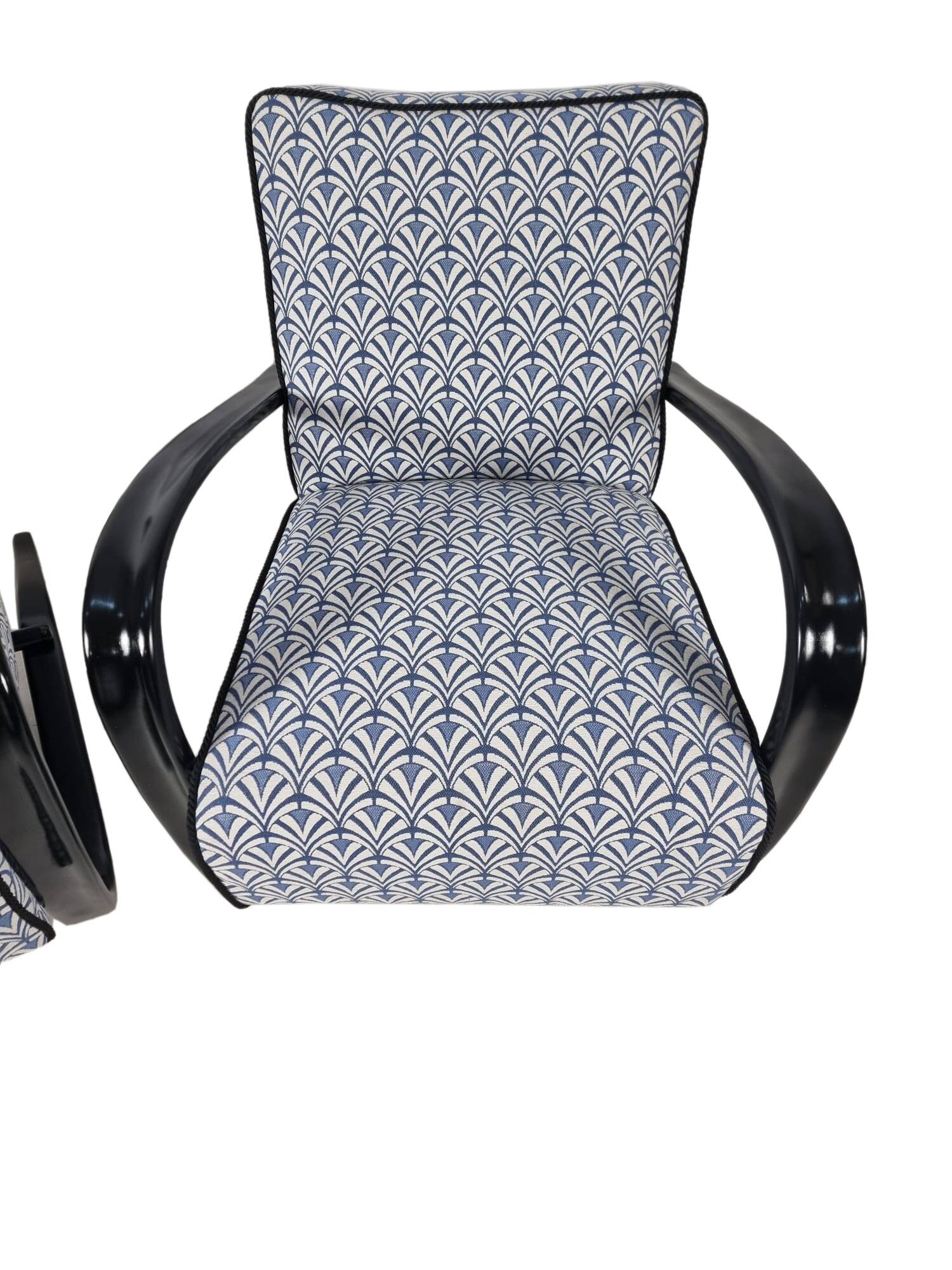 H 269 Armchairs by Jindřich Halabala for Up Závody, 1940s, Set of 2