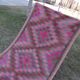 Vintage Turkish hallway rug 119x289 cm