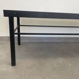 Cement coffee table with lava tiles