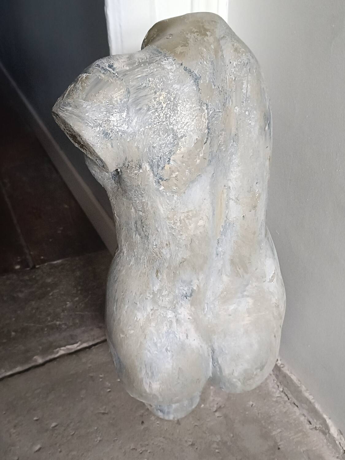 Bust of a woman, nude, antique style