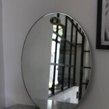 Miroir ovale Argenture, 1937-1947