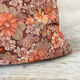 Vintage floral cushion
