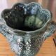 Large Amphora Vase Vallauris Vintage – Foam Glaze / Fat Lava (32 cm)