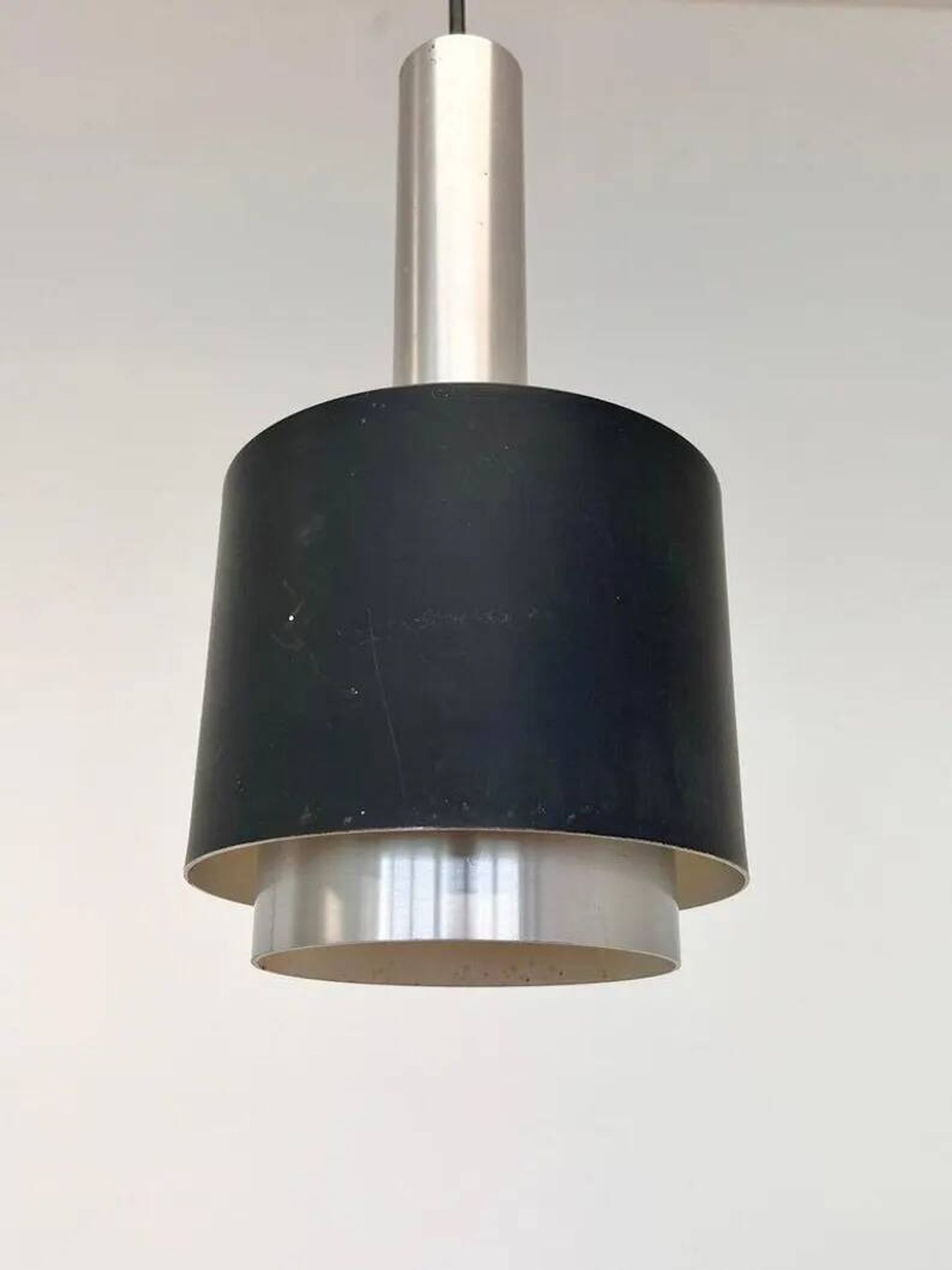 Pair of Midcentury Pendants Doria Leuchten, Germany, 1970s