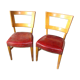Pair of American chairs from the brand "Phoenix Chair Co. Sheboygan, Wisconsin, 1948"
