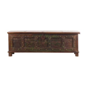 Large wooden chest