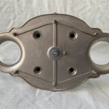 Old serving for boiled eggs with 4 metal cockroaches