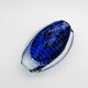 Murano Vase Sommerso Bullicante Cobalt Blue 1960s