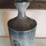 Bottle vase with a rooster design Atelier Roy Montgolfier