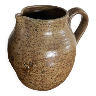 Mega jug in pyrite stoneware