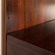 Poul Cadovius rosewood wall unit on panels for Cado, Denmark 1960s