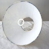 Blue jouy canvas lampshade