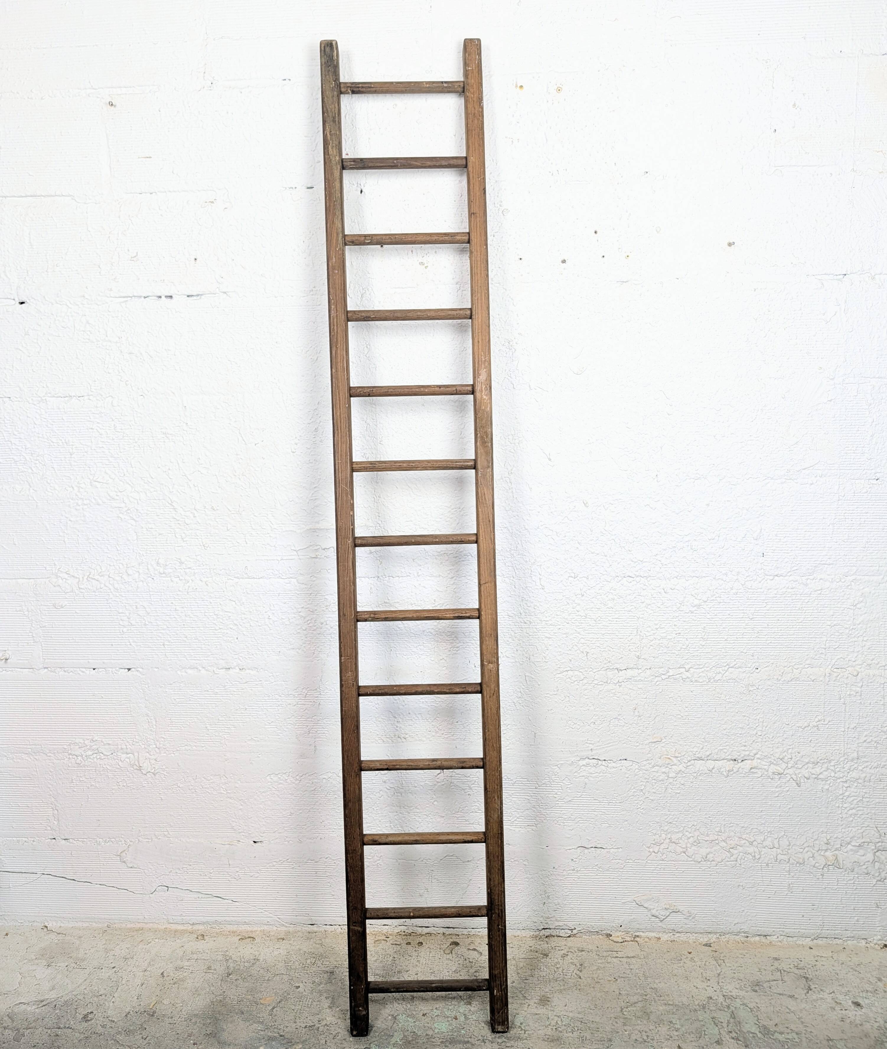 Old wooden ladder