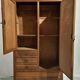 Vintage French oak wardrobe – circa 1920, with subtle Art Deco influences