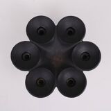 Holmgren illums bolighus, cast Iron candle holder 1960s Denmark