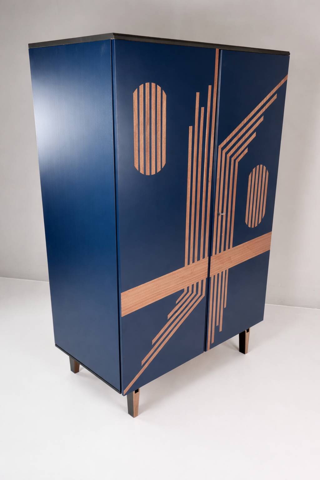 Vintage Wardrobe in Ash by Francisek Mezulanik, 1970s