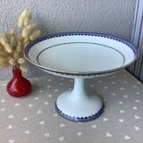 Antique compote dish on foot Limoges A. Lanternier & Co - early 20th century