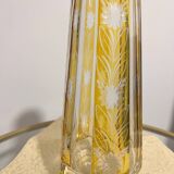 Bohemian crystal vase