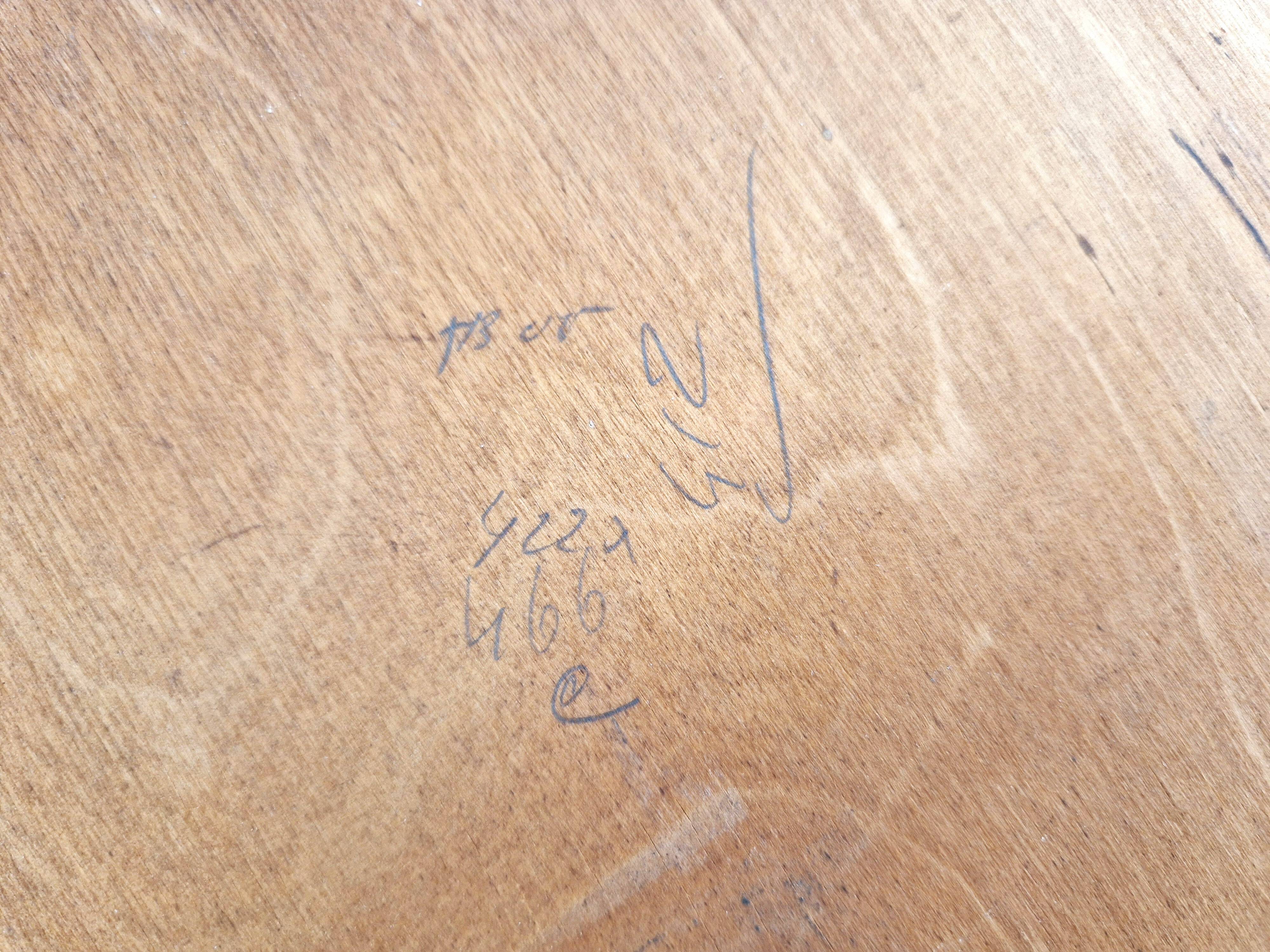 Extendable TB05 dining table by Cees Braakman for Pastoe, 1950's