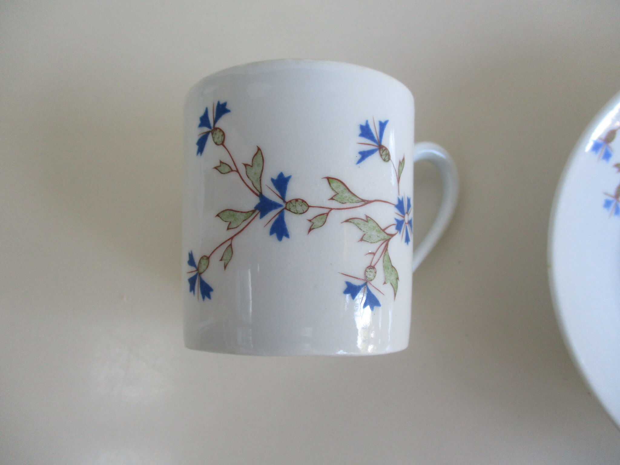 Cup and under cup limoges