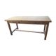 Vintage pine convent table