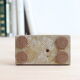 Pair of art deco seagull bookends in regulation and marble