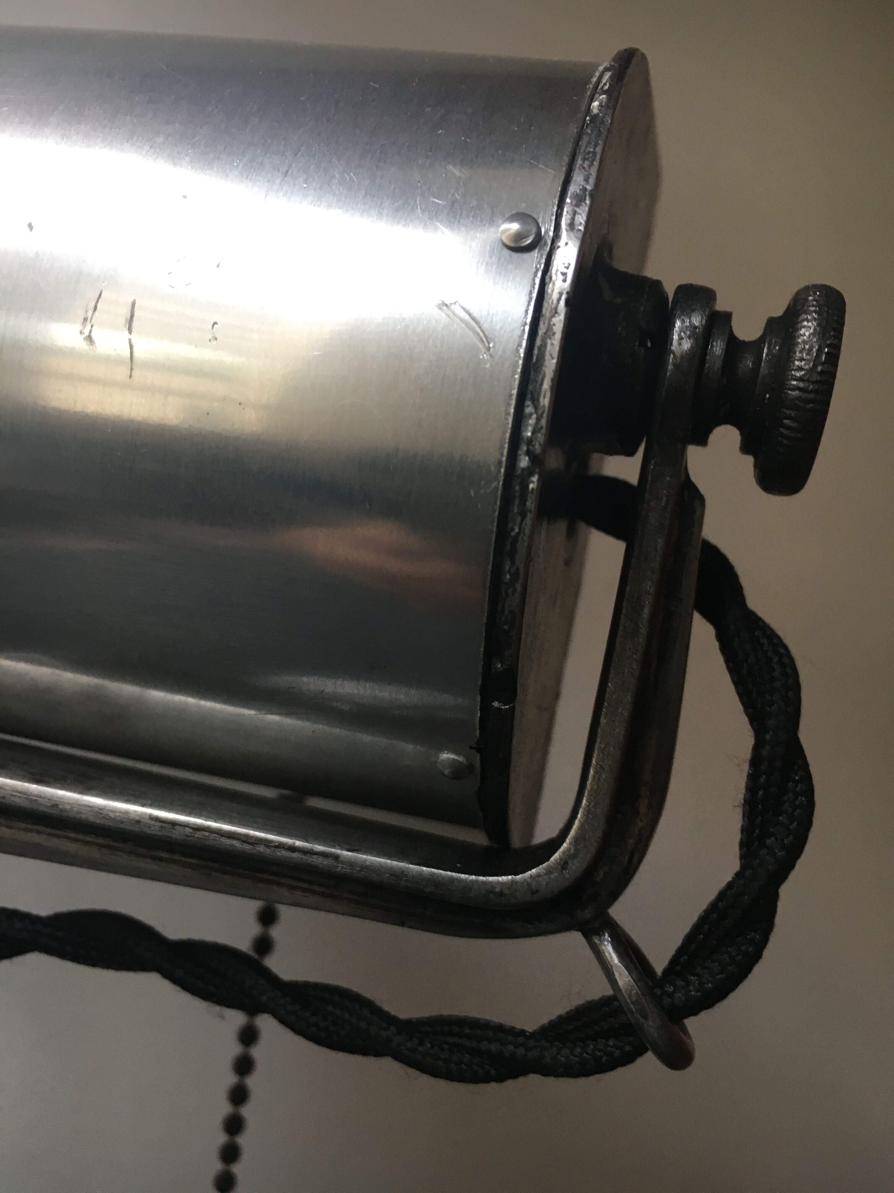 Old lamp wall mounted articulated