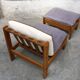 Fauteuil vintage en chêne