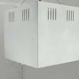 Modern minimalist cube ceiling light from the mid-century, Finland, 1960s.