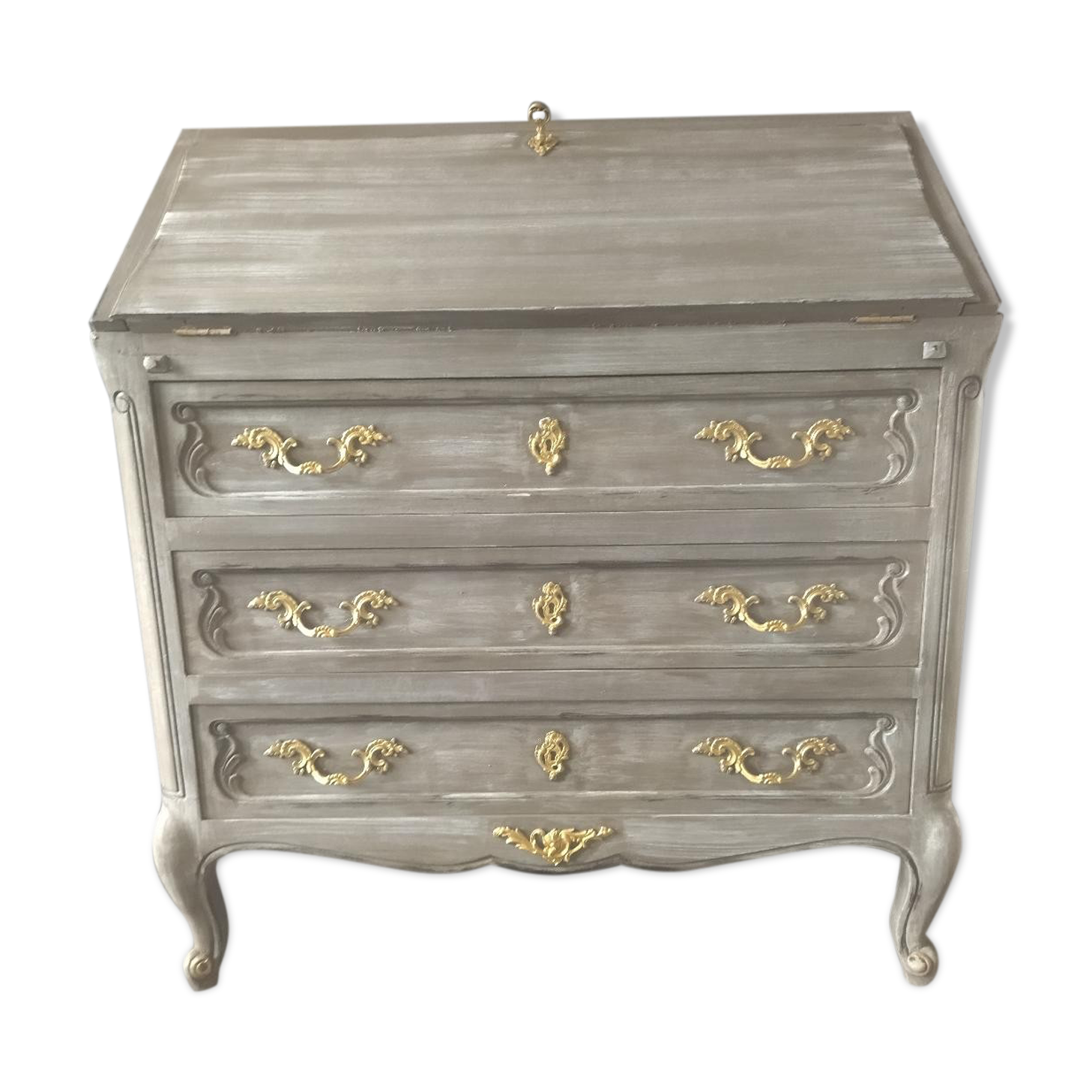 Louis XV style skate secretary
