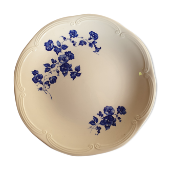 Plat en porcelaine Gien