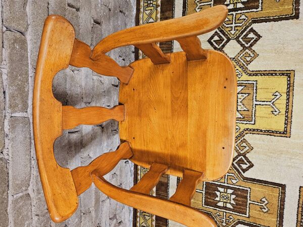 Chaise fauteuil Bombenstabil année 1960