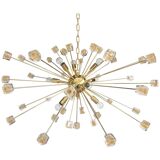 Lustre en verre de Murano