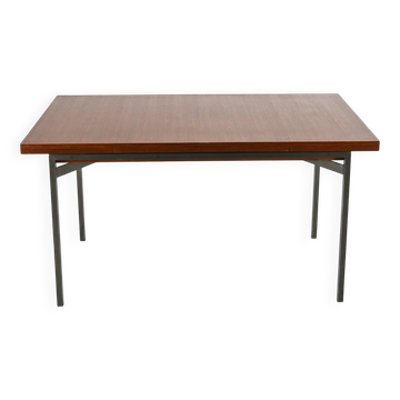 Vintage teak dining table. France, 1960s.