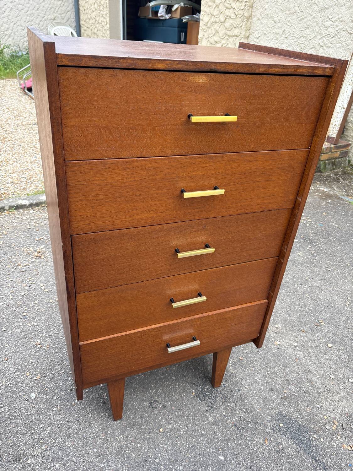 Semainier commode vintage