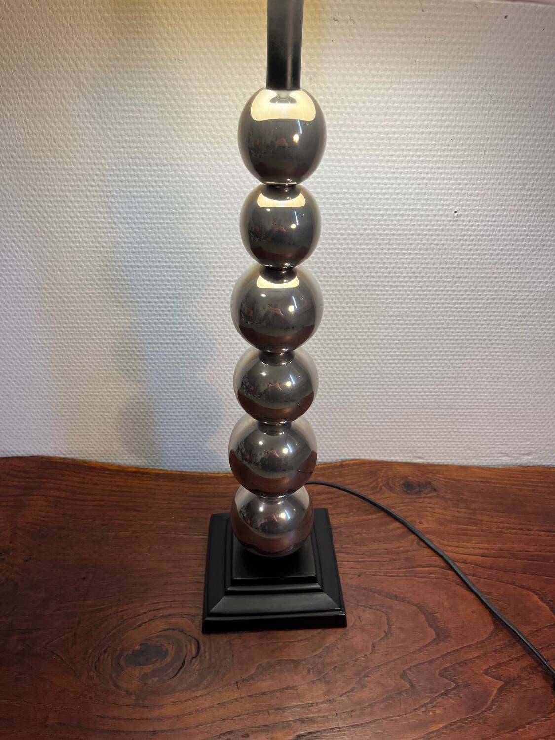 Parex metal ball base lamp from the 80s
