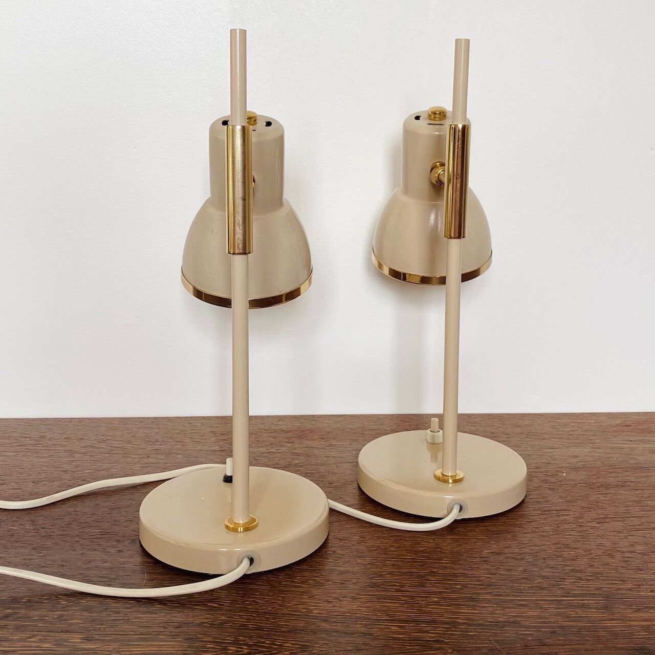 Paire de lampes de bureau by Boulanger