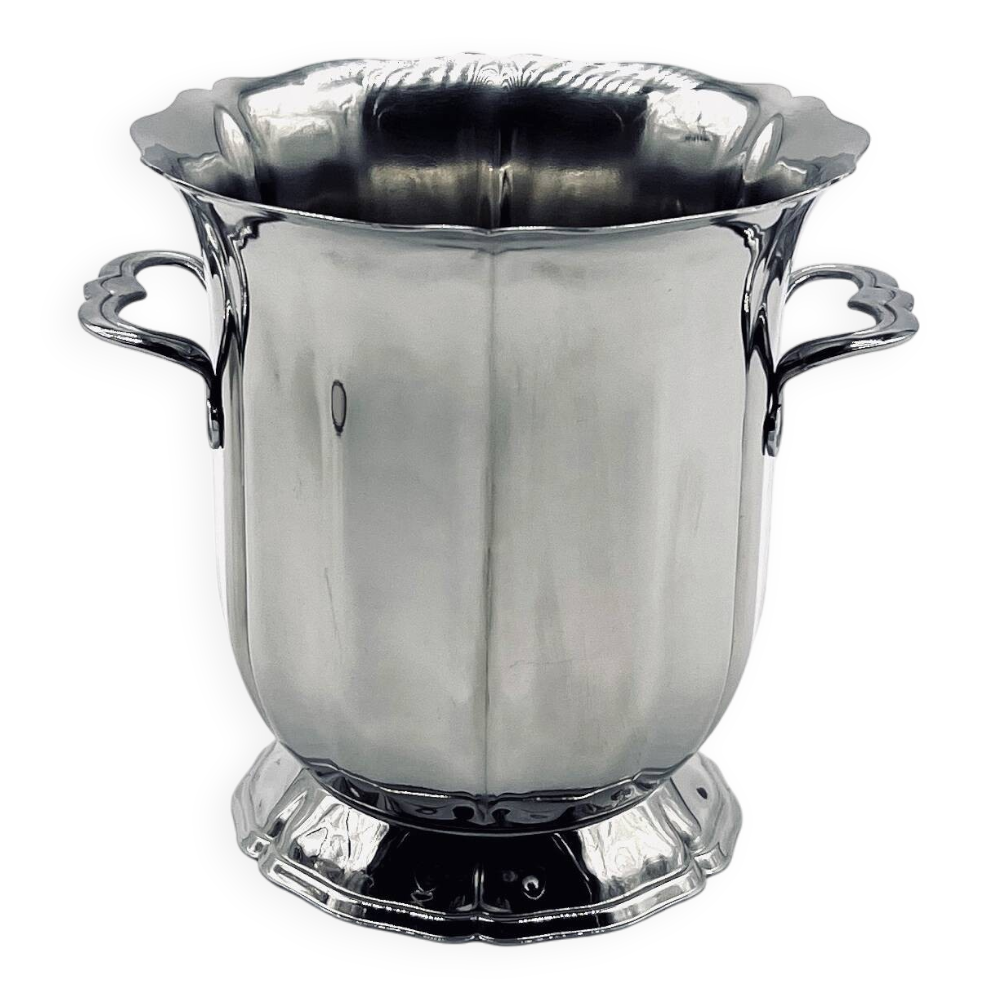 Stainless steel ice bucket