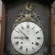 Horloge Comtoise Morbier Jura, façade au coq